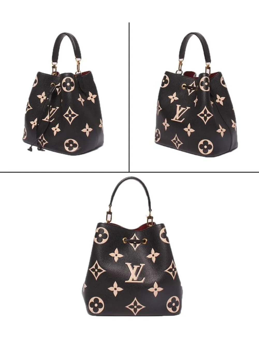 Louis Vuitton 2-Way Shoulder Bag Crossbody Neo Noe MM Monogram Empreinte